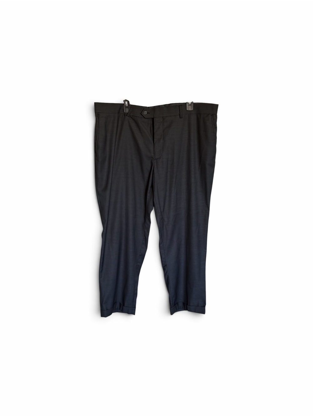 Men's Tailored Gray Dress Pants - size 48R/ 42W Classic Formal Trousers